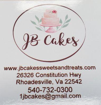 All the JB Cakes info you will ever need.