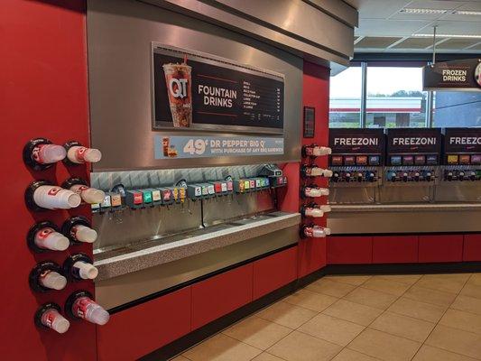 Soda fountain at QuikTrip, 2746 Clairmont Rd, Atlanta