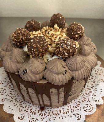 Chocolate Hazelnut Ice Cream Cake