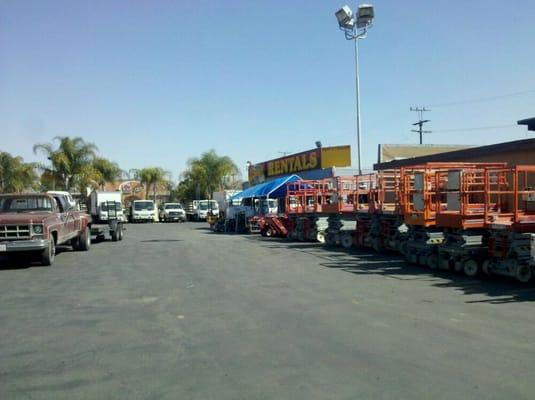 Rental yard