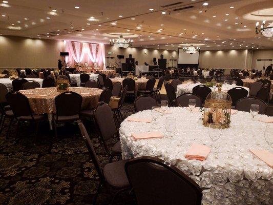 Bay Area Indian Wedding Decorations - Reception Decor in Concord