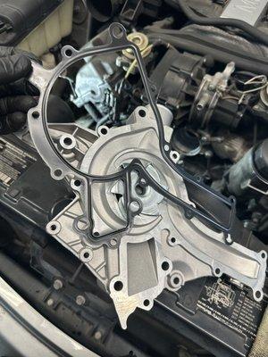 Water pump replacement Mercedes S500