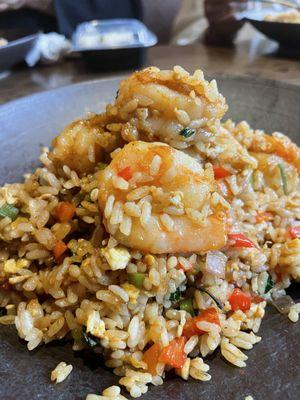 Hot Basil shrimp Fried Rice