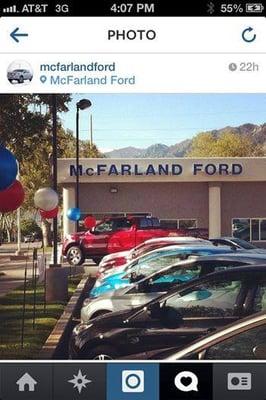 Springtime at McFarland Ford