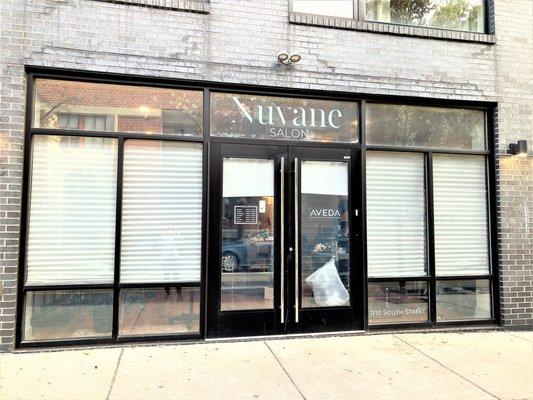 Nuvane Salon entrance