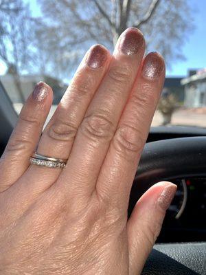 Love my gel nails! Thank you Jenny!