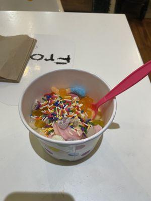 Frozen yogurt