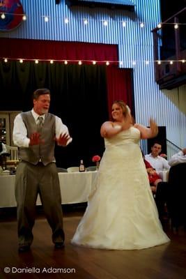 So much fun dancing with my Dad.