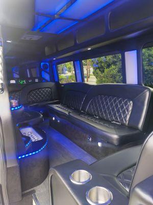 cup holders would truly be the cleanest sprinter that you have ridden in red carpet VIP ready