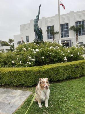 FINALLY made it to see the Myrna Loy statue! One of my all time favourite classic actresses.