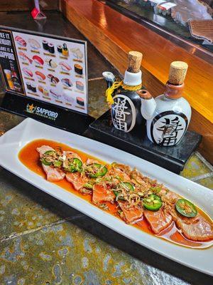 Tochi Salmon Sashimi $16.99