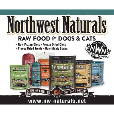 Packaging designs for Northwest Naturals Raw Pet Food