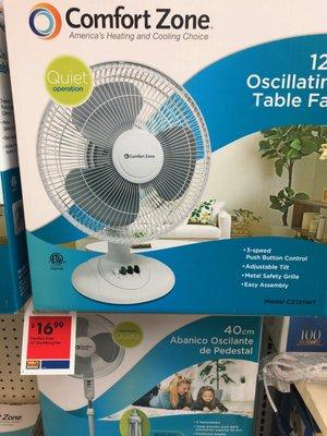 Good sale on fans