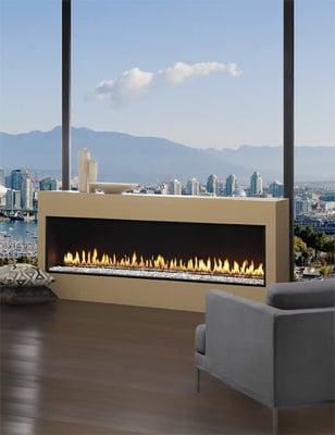 Landscape Gas Fireplace