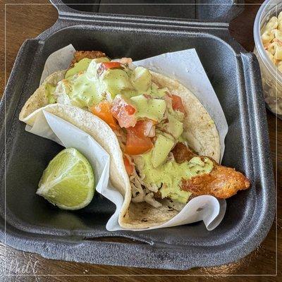 Baja Fish taco (Single)