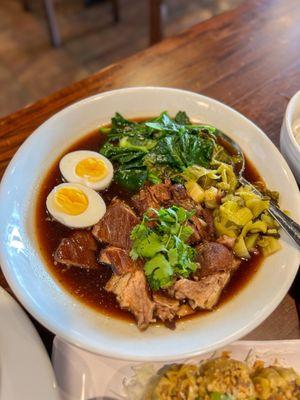 Khao Ka Moo - tender pork meat, and such comfort food!