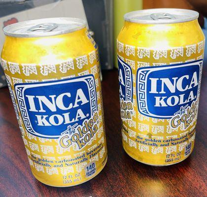 refreshing Inca Kola