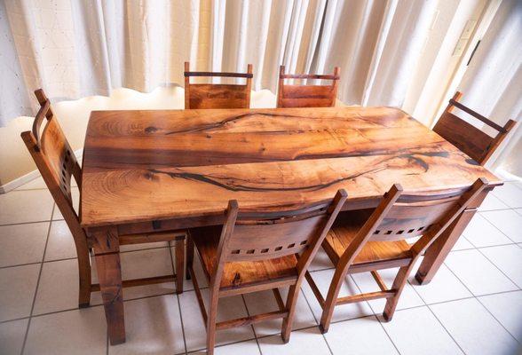 Dining Room Table and Chairs " Mesquite Interiors "