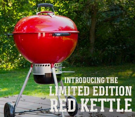 The Grill of a Lifetime -- Original Weber Kettle Premium Limited Edition Charcoal Grill 22"