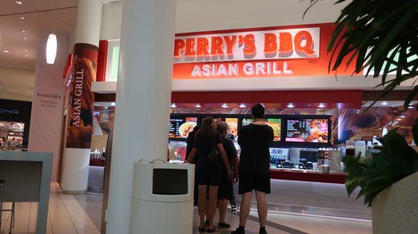 Perry's BBQ in the Westfield Countryside Mall food court