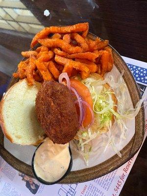 Crab Cake Sandwich