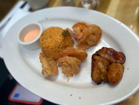 Fried shrimp