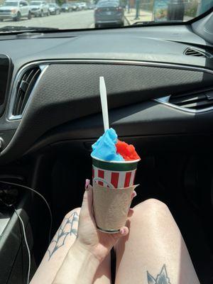 Blue Raspberry and Strawberry Watermelon