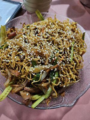 BBQ pork chowmein