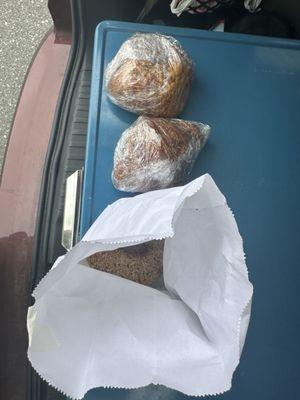 TooGoodToGo two pastries and a bagel