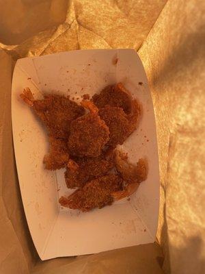 Gross fried shrimp from the hot bar, it taste like styrofoam