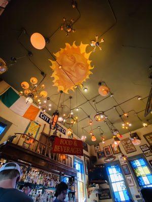 Bar/register area/ceiling