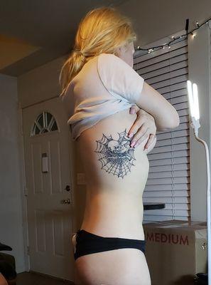 2 die 4, rib cage tattoo, by hotrod himself !