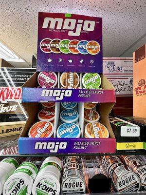 MOJO 50mg Flavored Caffeine Pouches