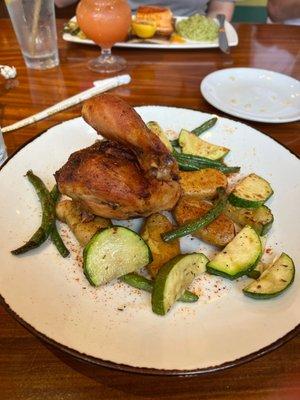 Peruvian a la Brasa Roasted Half Chicken