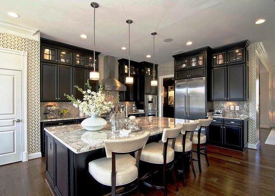 Remodeled kitchen