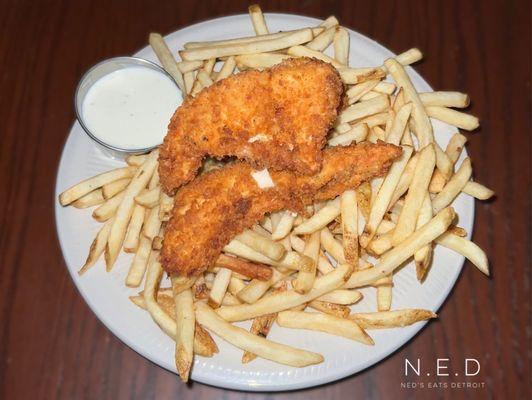 Chicken Fingers with Fries