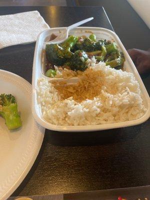 Beef with Broccoli!