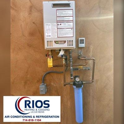 Tankless water heater