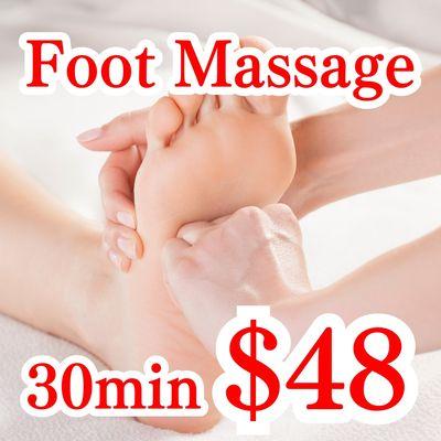 Foot Massage 30min $48