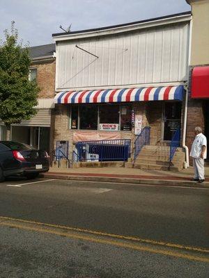 Old fashion barbershop.