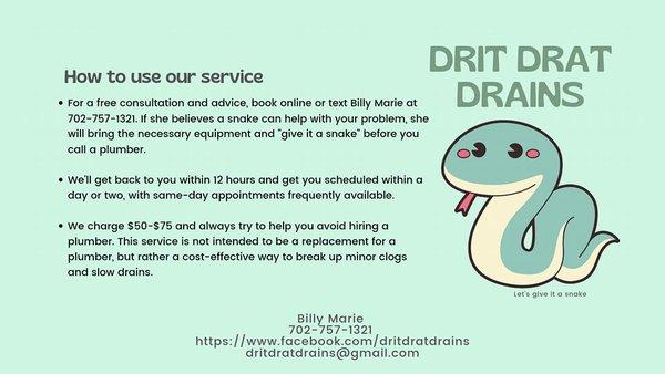 Drit Drat Drains