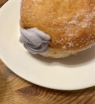 Ube doughnut