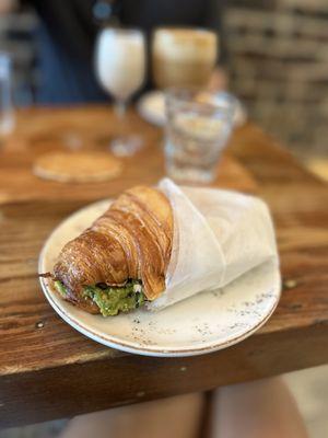 Avocado croissant