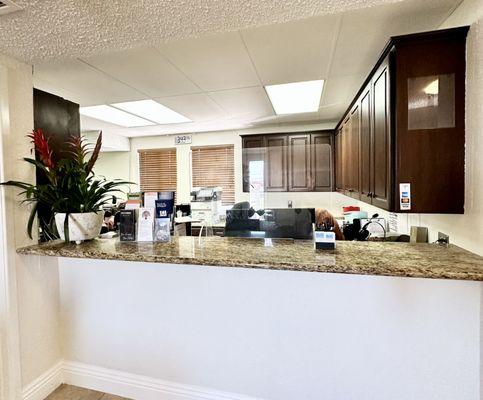 Ocean Breeze Medical Group front desk