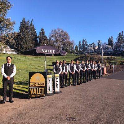 Valet Parking at Diablo Country Club