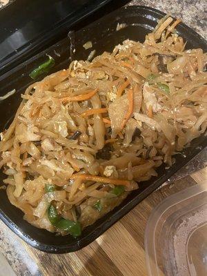 Moo shu "where's the chicken"