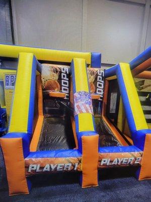 Hoops inflatable game