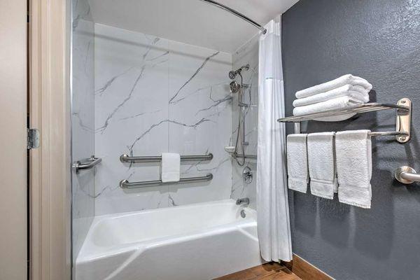 Guest room bath (accessible)