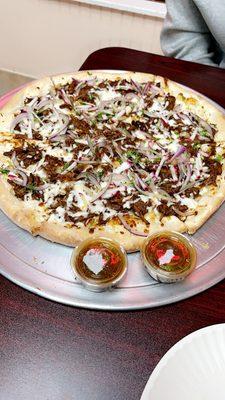 Birria Pizza medium