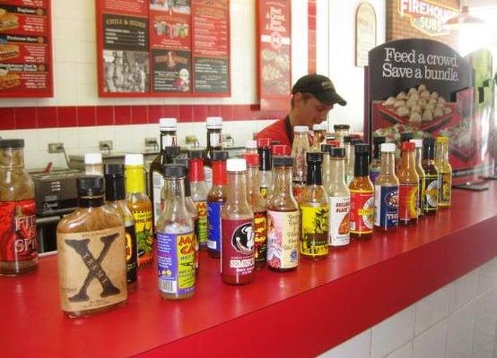 Firehouse Subs - Panama City, FL on Tyndall: Hot Sauces